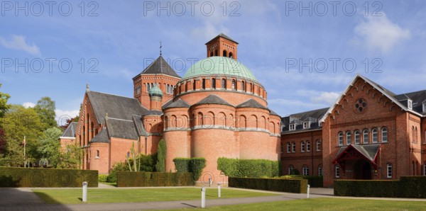 Zevenkerken Abbey, St. Andrew's Benedictine Abbey, Sint-Andries, Bruges, West Flanders, Flanders,