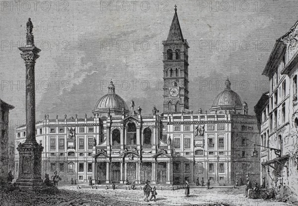 The church of Santa Maria Maggiore, also Santa Maria della Neve, Santa Maria ad Praesepe or