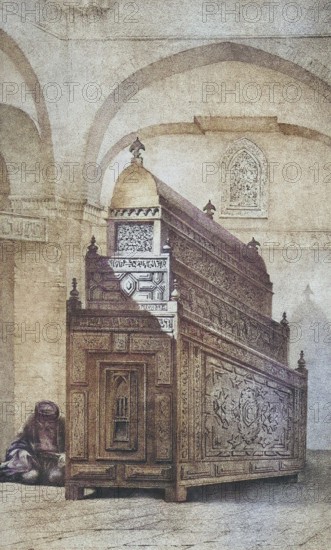 Cenotaph, empty tomb of Esther, Hadassah, the symbolic tomb of the biblical Queen Esther in
