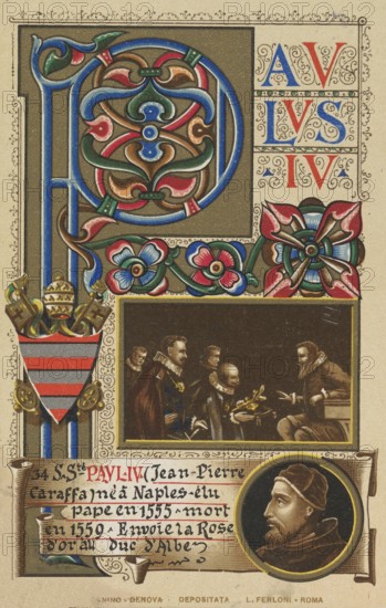 Paul IV, Paulus IV, legal name Gian Pietro Carafa OTheat (born 28 June 1476 in Capriglia Irpina,