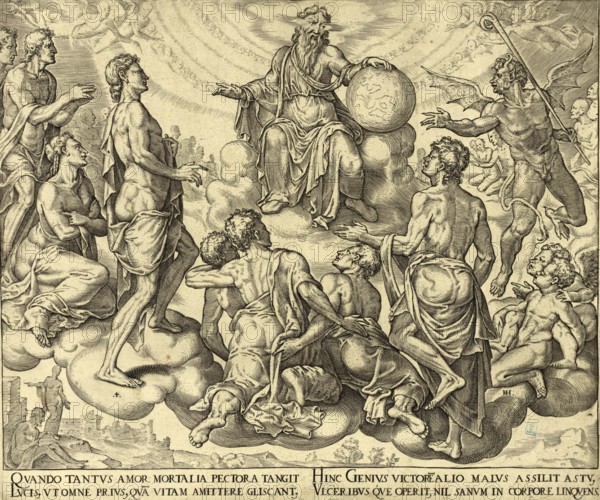 Biblical story of Job, In the Book of Job (chapters 1 and 2) Satan challenges God by claiming that