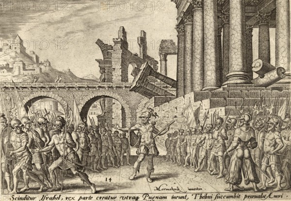 From The Disasters of The Jewish People: After the death of King Zimri, the people of Israel (ca.