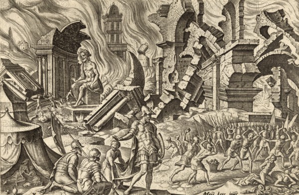From The Disasters of The Jewish People: The destruction of Ai and the stoning of Achan (Joshua