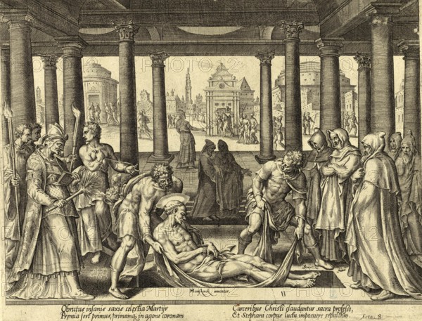 From The Disasters of The Jewish People: Stephen was one of the first deacons of the Christian