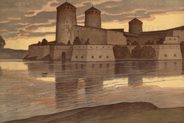 Olavinlinna or Olofsborg is a medieval castle from 1475 in the city of Savonlinna in Finland. It is