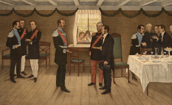 In 1863, there was a historically significant encounter between the Finnish statesman Johan Vilhelm