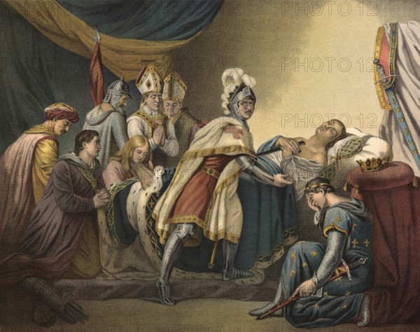 King Louis IX of France, also known as Saint Louis, died on 25 August 1270 during his second