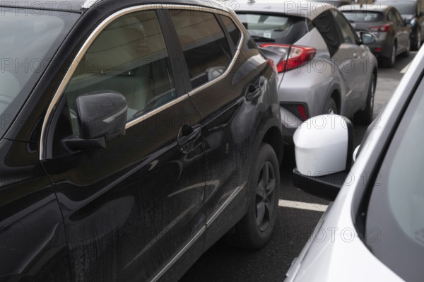 Parked cars, Bern, Switzerland