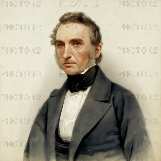 Justus Freiherr von Liebig, 1803 – 1873, German chemist and scientist, father of the fertilizer