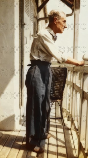 Joseph Maurice Ravel, 1875 – 1937, French composer, pianist and conductor, leading musician in