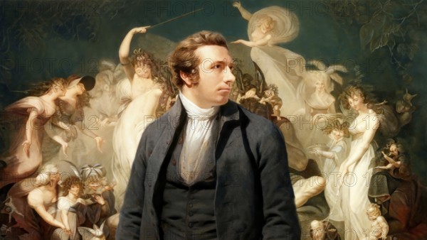 Henry Fuseli or Johann Heinrich Füssli, 1741 – 1825, Swiss painter, draughtsman and writer,
