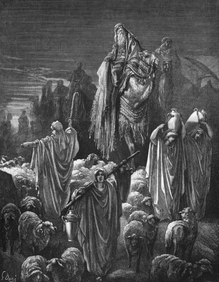 First book of Moses, chapter 46, verse 1, Jacob moves to Egypt with everything that belongs to him,