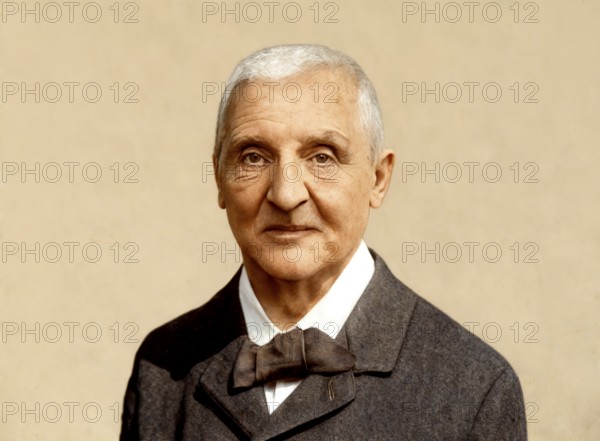 Portrait of Josef Anton Bruckner, 1824 – 1896, Austrian composer and organist, digitally edited