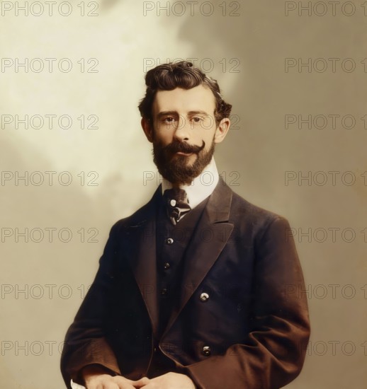 Joseph Maurice Ravel, 1875 – 1937, French composer, pianist and conductor, leading musician in