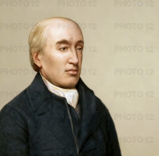 Portrait of James Hutton, 1726 – 1797, Scottish geologist, agriculturalist, chemical manufacturer,