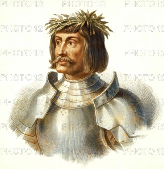Ulrich von Hutten, 1488 - 1523, a German humanist
