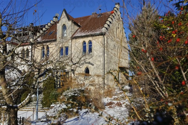 Restaurant Altes Forsthaus bei Schloss Lichtenstein, restaurant, historic building, architecture,