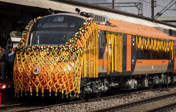 The country's first Vande Bharat sleeper train operating between Guwahati (Kamakhya) and Howrah