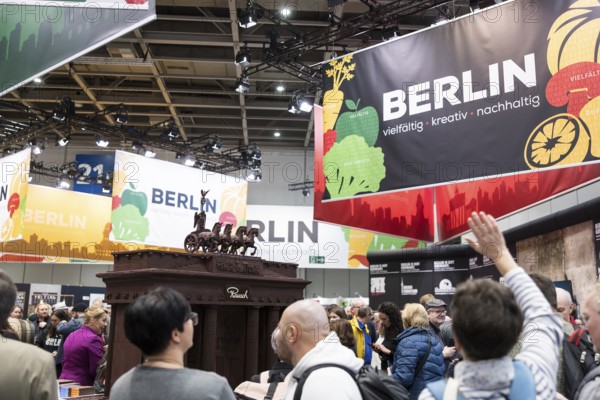 Berlin's stand at the Green Week at the exhibition center in Berlin on 16.01.2026. The Agricultural