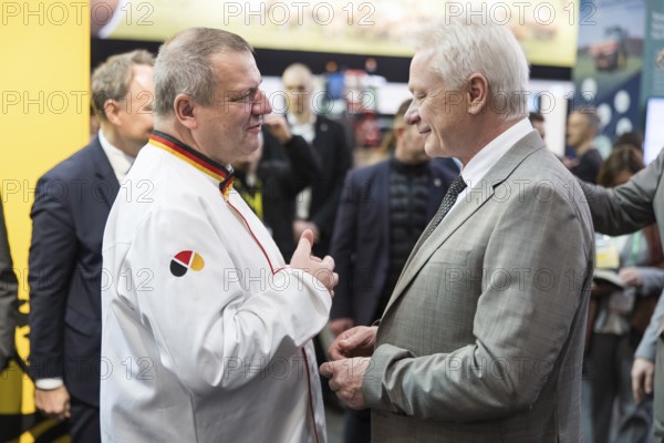 Roland Ermer (President of the Zentralverband des Deutschen Bäckerhandwerks e.V.) and Alios Rainer