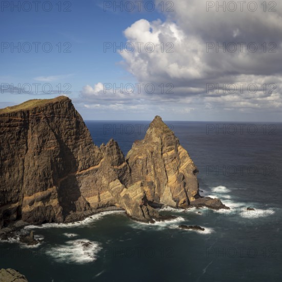 Sunset, volcanic peninsula, Ponta de São Lourenço, Ponta de Sao Lourenco, rocky coast, Punta de San