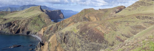 Hiking trail, volcanic peninsula, Ponta de São Lourenço, Ponta de Sao Lourenco, rocky coast, Punta