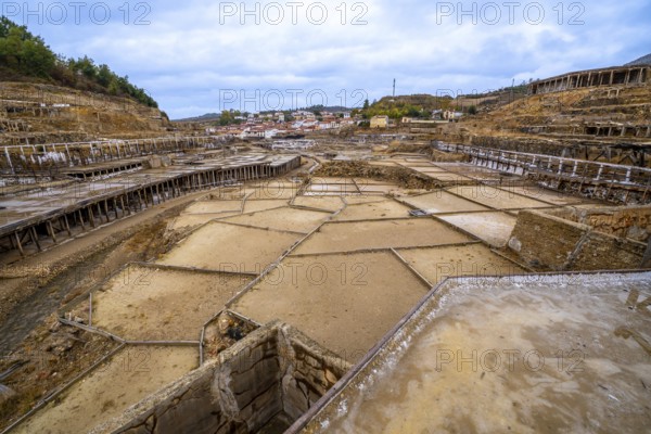 Salt farming terraces and ancient wooden structures fill the historic salt valley of anana,