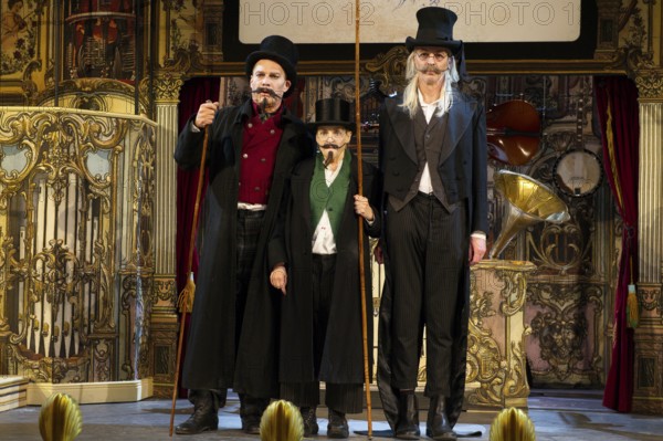 Katharina Thalbach, Pierre Besson, Torsten Rasch, Wilhelm bush: Sauerkohl & Misetaten, photo sample