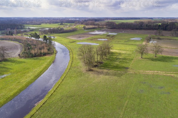 Hunte bei Einen in the municipality of Goldenstedt, Einen, Goldenstedt, Lower Saxony, Germany
