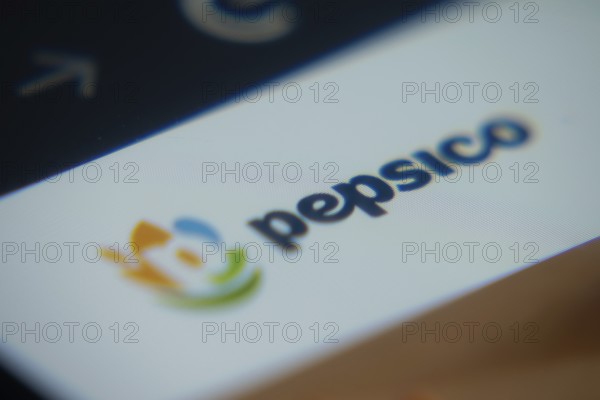 Dhaka, Bangladesh- 02 Dec 2025: A Close-up of a laptop screen is displaying the Pepsico web