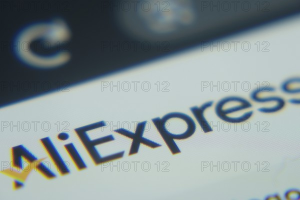 Dhaka, Bangladesh- 02 Dec 2025: A Close-up of a laptop screen is displaying the AliExpress web