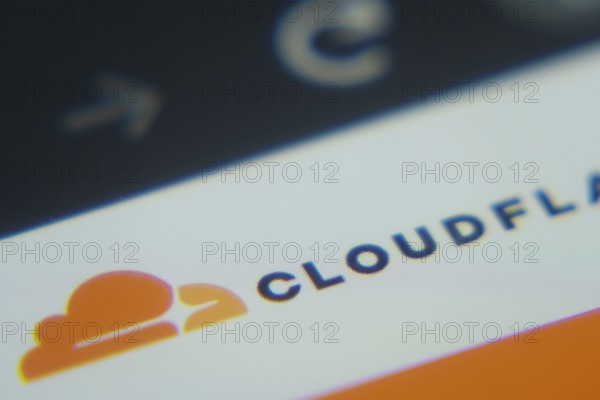 Dhaka, Bangladesh- 02 Dec 2025: A Close-up of a laptop screen is displaying the Cloudflare web