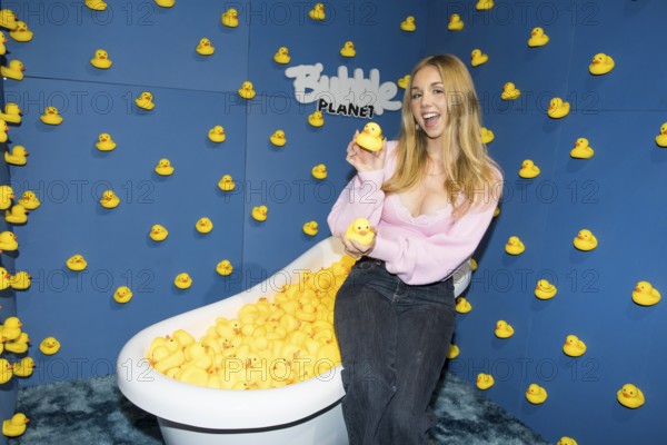 Dalia Mya Schmidt-Foss at the opening of Bubble Planet - The Adventure Museum for All Senses at