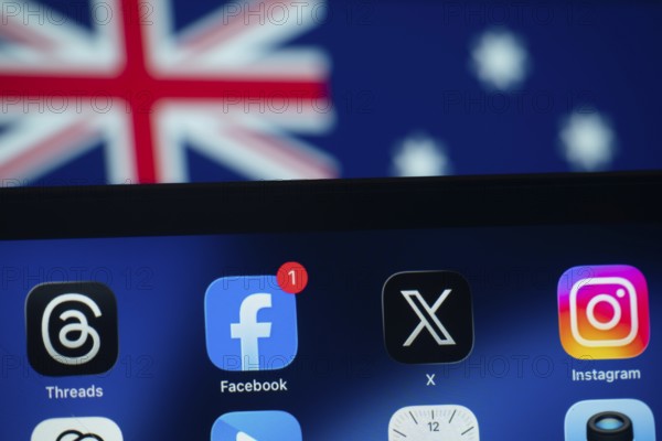 Dhaka, Bangladesh- 01 Dec 2025: A close up of an iPad screen displaying the social media app.