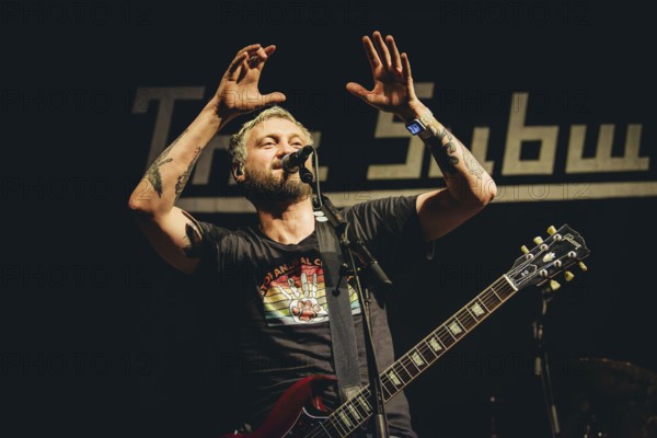 Billy Lunn, singer and guitarist from The Subways live on For Eternity Tour 2025 at Hole44 in
