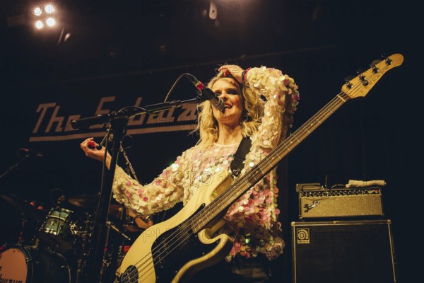 Charlotte Cooper, singer and bass player from The Subways live on For Eternity Tour 2025 at Hole44