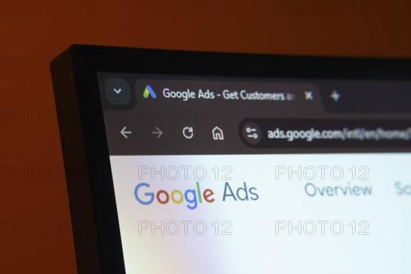 Dhaka, Bangladesh- 02 June 2025: Close-up of a computer screen displaying the Google Ads web