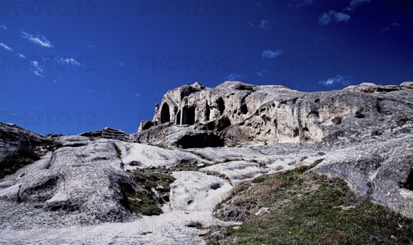 Uplistsikhe, an ancient cave city, one of the first cities in Georgia, is a UNESCO protected site