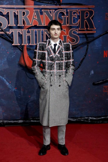 Finn Wolfhard at the Stranger Things fan event in Hangar 7 at Tempelhof Airport in Berlin on 18.11