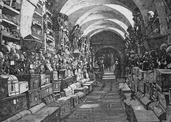 Capuchin Crypt, Le Catacombe dei Cappuccini, extensive crypt complex under the Capuchin monastery