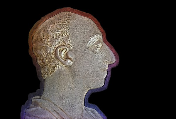 Portrait of James Hutton, 1726 – 1797, Scottish geologist, agriculturalist, chemical manufacturer,