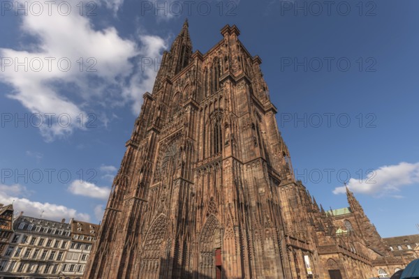 Strasbourg's Notre Dame Cathedral stands majestically there. Its magnificent architectural details
