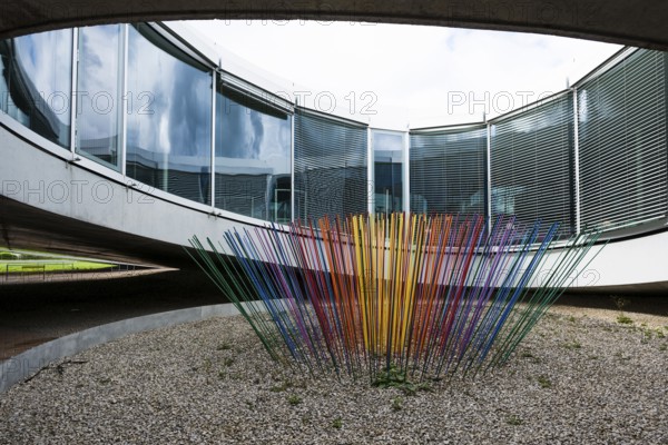 Rolex Learning Centre, SANAA architects, École polytechnique fédérale de Lausanne, EPFL, Lausanne,