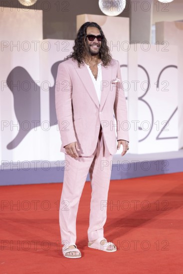 Venice, Italy - 3 September 2025: Jason Momoa during the red carpet of - Cartier Glory To The