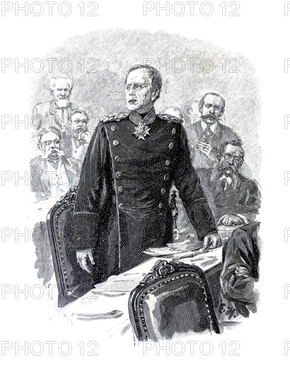 Helmuth Karl Bernhard von Moltke, Baron von Moltke from 1843, Count von Moltke from 1870, known as