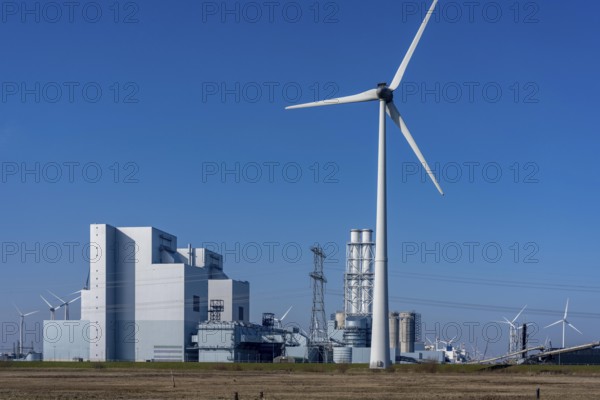 The Eemshaven coal power plant, Eemshavencentrale, operated by RWE Generation, one of the 3 large