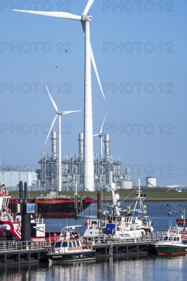 The gas and steam combined cycle power plant, GuD, Magnum, with 1410 MW output, gas power plant