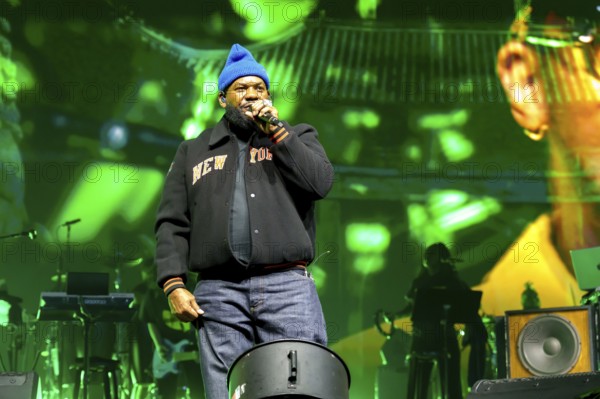 MC Raekwon from the Wu-Tang Clan live on Wu-Tang Forever: The Final Chamber Tour at Berlin's Uber