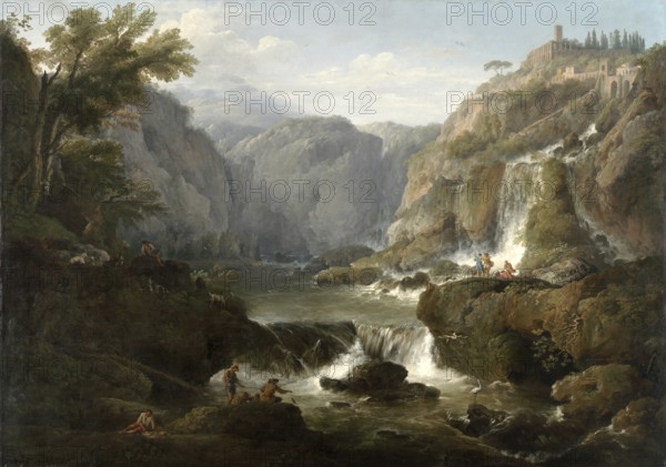 Claude Joseph Vernet (14 August 1714 - 3 December 1789), French painter, here his work, The