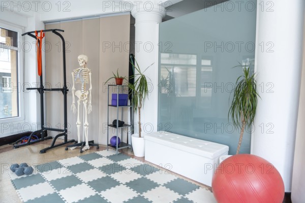 Professional physiotherapy and osteopathy clinic space providing medical recovery, rehabilitation,